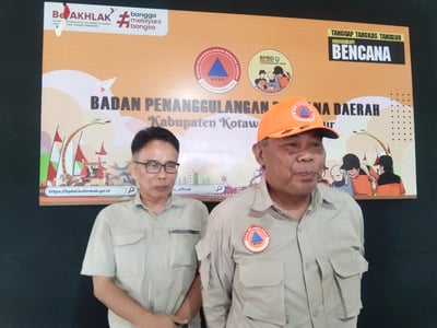 Gunakan Teknologi Infrared, BPBD Kotim Sisir Muara Mentaya Cari Penumpang Hilang