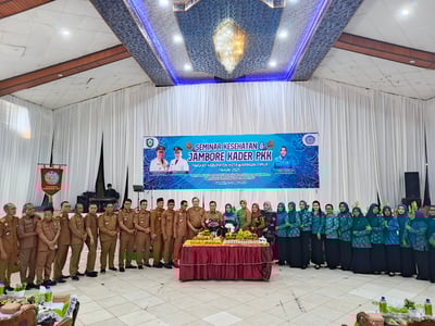 Ratusan Kader PKK Ikuti Seminar Kesehatan dan Jambore