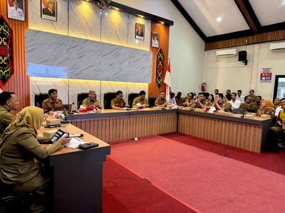 Kominfo Kotim Tegaskan Komitmen Keterbukaan Informasi Lewat Rapat Monev PPID