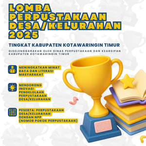 DPK Kotim Gelar Lomba Perpustakaan Desa/Kelurahan 2025, Ajak Masyarakat Tingkatkan Literasi