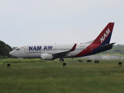 NAM Air Tujuan Sampit-Surabaya Dijadwalkan Terbang Setiap Hari