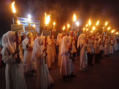 Malam Iduladha di Baamang akan Kembali Dimeriahkan Pawai Obor