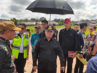 Akses Jalan Bandara H Asan Sampit Menuju Kampung Bangkirai akan Ditutup Permanen