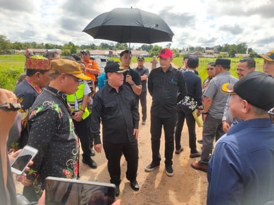 Pemkab Kotim Siapkan Jalan Baru 1,7 Km Menuju Kampung Bengkirai