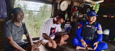Polairud Polda Kalteng Gelar Patroli Dialogis, Jaga Situasi Kondusif di Perairan Buntok