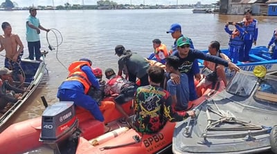 Ditpolairud Bersama Tim Gabungan Berhasil Temukan Korban Tenggelam di Kapuas