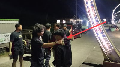 Personel Polsek Baamang Gagalkan Aksi Remaja Bersenjata di Terowongan Nur Mentaya