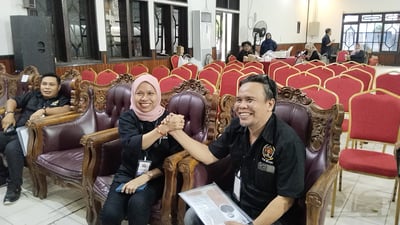 Pecahkan Rekor, Siti Fauziah Terpilih Lagi Pimpin PWI Kotim
