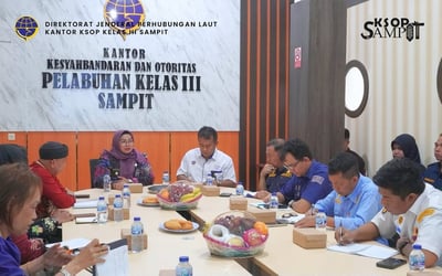 Wabup Kunjungi KSOP Kelas III Sampit Perjuangkan Aspirasi Nelayan Terkait Syahbandar Perikanan