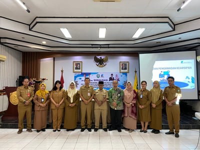 Tiga Perangkat Daerah Raih Nilai Tertinggi dalam Pengawasan Kearsipan Internal Kotim 2024