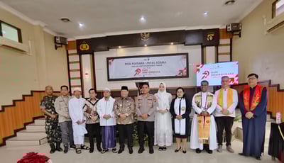 Bupati Halikinnor Apresiasi Doa Bersama Lintas Agama Polres Kotim