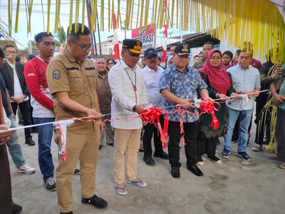 Gubernur Kalteng Resmikan Koperasi Merah Putih di Kotim