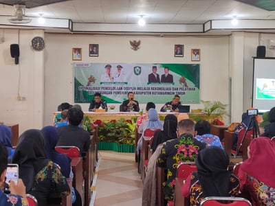 BKPSDM Kotim Geram ASN Bolos 100 Hari, Sanksi Menanti!