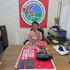 Pelaut Senior Jaringan Sabu Dibekuk Tim Cobra Polres Kotim