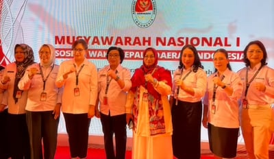 Menuju Indonesia Emas 2045, Wabup Ikut Perkuat Jaringan Wakil Kepala Daerah