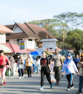 Minggu Ceria di Taman Kota Sampit: Car Free Day Bawa Semangat Kebugaran dan Keakraban