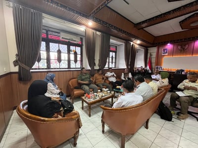 Pasca Penertiban Lapak Liar, Wabup Temui Pedagang Pasar Keramat
