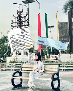 Remaja di Kotim Viral, Punya Nama Hanya Satu Huruf