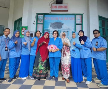 Hebat! Nakes RSUD dr Murjani Semangat Lagi Usai Dapat Tantangan Testimoni dari Pasien