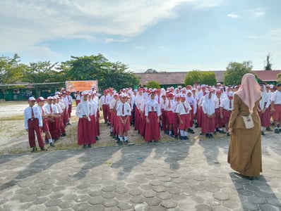 MPLS SMP Dimulai, Siswa Baru Mulai Jelajahi Sekolah
