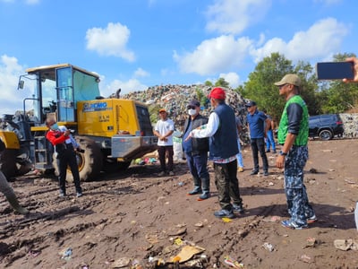 Sampah Menumpuk, Pemkab Kotim Kebut Penanganan di TPA Km 14
