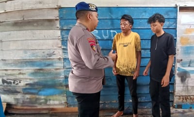 Cegah Peredaran Narkoba, Ditpolairud Edukasi Warga Pesisir di Pegatan Hilir