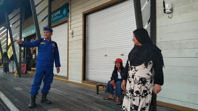 Ciptakan Situasi Aman, Ditpolairud Polda Kalteng Laksanakan Sambang ke Desa Binaan