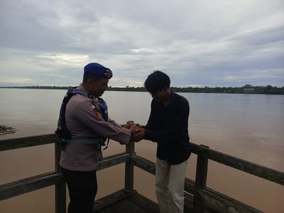 Wujudkan Perairan Damai, Ditpolairud Polda Kalteng Tegaskan Pentingnya Kerukunan Umat