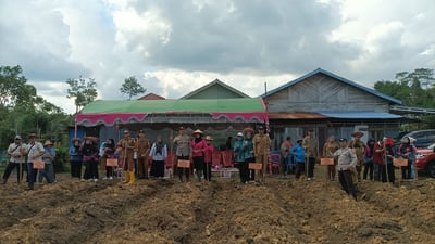 Tanam Jagung di Desa Patai, Wujud Sinergi Pemerintah dan Masyarakat Menuju Kemandirian Pangan