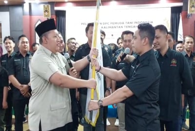 Abdul Rasid Pipercaya Pimpin DPC Pemuda Tani Kotim