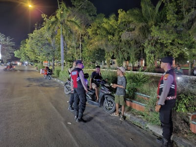 Siaga Malam! Polres Kotim Intensifkan Patroli Demi Tekan Premanisme dan Kriminal Jalanan