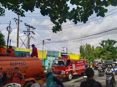 Dugaan Korsleting Picu Kebakaran PLTD Baamang, Warga: Terdengar Ledakan Keras