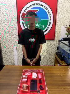 Tim Cobra Polres Kotim Bekuk Pengedar Sabu di Telaga Baru, 3,49 Gram Disita