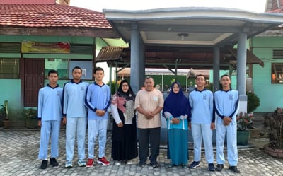 SMAN 3 Sampit Lepas Empat Calon Paskibraka Kotim