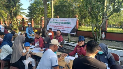 Dinkes Kotim Komitmen Sediakan Layanan Cek Kesehatan Gratis di Car Free Day