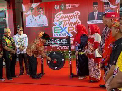 Halikinoor Buka Sampit Trade Expo 2025, Jadi Ajang Promosi Produk Lokal