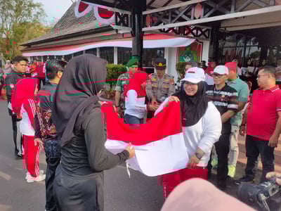 Wabup Kotim Ajak Masyarakat Kibarkan Merah Putih, Sambut HUT ke-80 RI