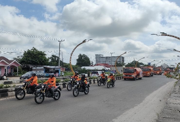 BPBD Kotim Gelar Simulasi Penanggulangan Bencana Gempa Bumi
